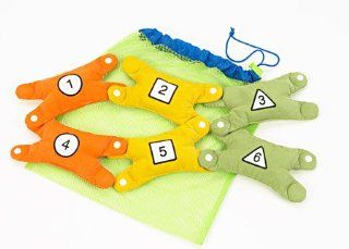 Pencil Grip Snap Bags for Motor Skill Development, DBD 911, 6 Count Set: Toys & Games