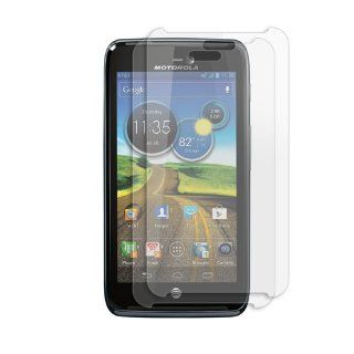 Motorola Atrix HD MB886 Clear Screen Guard Protector (Twin pack): Cell Phones & Accessories