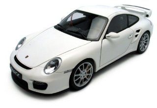 Porsche 911 997 GT2 Matt White 1:18 Autoart Model Car: Toys & Games