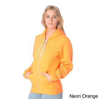 American Apparel American Apparel Unisex Flex Fleece Zip Hoodie Orange Size XXS (0 : 1)