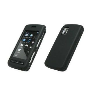 NEW BLACK RUBBERIZED HARD CASE COVER FOR LG Vu CU920 CU915 PHONE: Cell Phones & Accessories