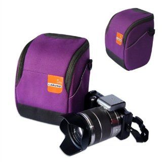 First2savvv high quality anti shock purple Nylon camera case bag for Sony NEX F3 DSC RX1 NEX F3D NEX F3K DSC HX20V NEX F3 DSC RX1 NEX F3D NEX F3K DSC HX20V : Camera & Photo