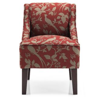 DHI Marlow Bardot Slipper Chair AC MA BAR Color: Crimson