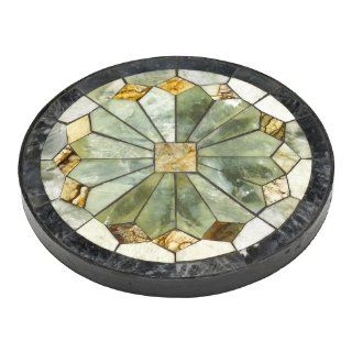 Outdoor Essentials 116423 11 7/8 Inch Diameter, Round Tiffany Style Diamond Jade Stepping Stone: Home Improvement