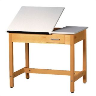 Shain Fiberesin Adjustable Drafting Table with Drawer DT   XXXX Height: 30 H