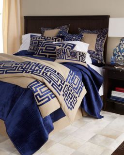 King Appliqued Duvet Cover, 110 x 98   Callisto Home