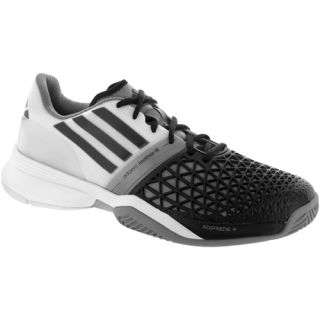 adidas adizero CC Feather III: adidas Mens Tennis Shoes Black/Core White