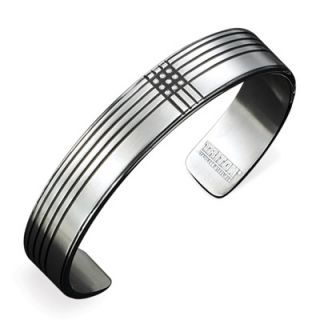 accent cuff bracelet in stainless steel orig $ 269 00 now $ 228 65