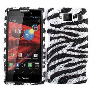 Motorola Droid RAZR HD XT926 Black Zebra Case Cover Hard Faceplate New Housing: Cell Phones & Accessories