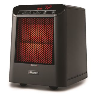 iHeater Max 1500 Compact Space Heater with Remote Control iH 301 Finish: Black