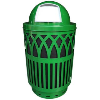 Witt Covington Steel Can COV40P DT Color: Green