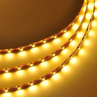 LEDwholesalers 16.4 Feet (5 Meter) Flexible LED Light Strip with 300xSMD3528 and Adhesive Back, 12 Volt, Warm White 2700K, 2026WW 27K: Home Improvement