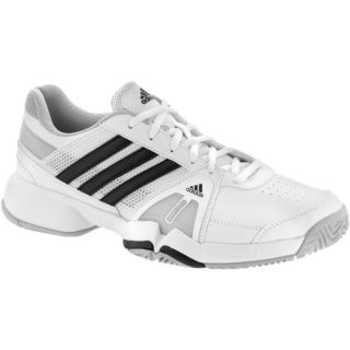 adidas Barricade Team 3: adidas Mens Tennis Shoes Core White/Black/Clear Onix