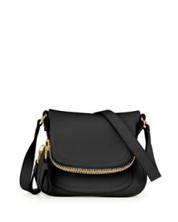 Jennifer Mini Crossbody Bag, Black   Tom Ford