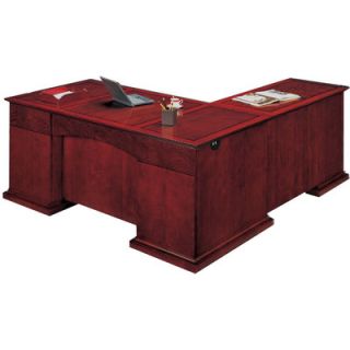 DMi Del Mar Executive L Shape Desk with Right Return 7302 47 Orientation: Left