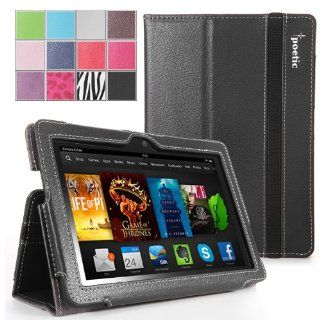 Poetic SlimBook Case for New Kindle Fire HDX 7 inch (2013) Tablet Black (3 Year Manufacturer Warranty From Poetic): Kindle Store