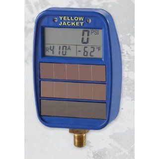 Yellow Jacket 49042 Lo Side Solar/Light Powered Digital LCD Gauges: Multi Testers: Industrial & Scientific