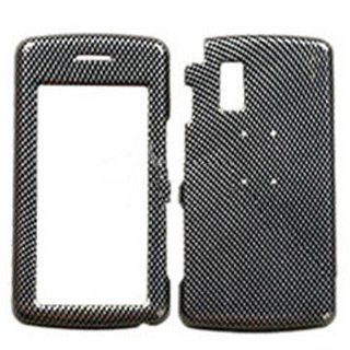 Hard Plastic Snap on Cover Fits LG CU920 CU915 VU Carbon Fiber AT&T: Cell Phones & Accessories