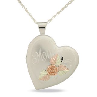 mom heart locket in sterling silver orig $ 149 00 now $ 109 99 add