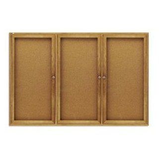 6x4 Enclosed Bulletin Board (367)   : Office Products