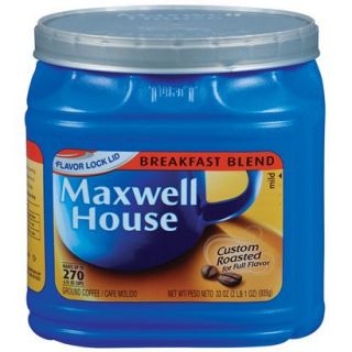 Maxwell House Breakfast Blend Ground Coffee 29.3 oz