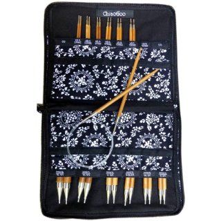 ChiaoGoo Spin Interchangeable Knitting Needle Set Complete: Size US 2 (2.75mm)   Size US 15 (10mm) 2500 C
