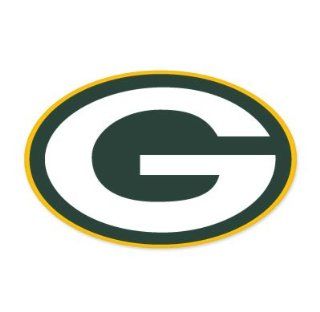 Green Bay Packers NFL Large Sticker (12" x 8") Cornhole Wall Car : Sports Fan Bumper Stickers : Sports & Outdoors