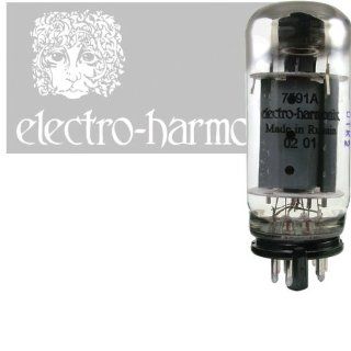 Electro Harmonix 7591A Vacuum Tube, Matched Pair: Musical Instruments