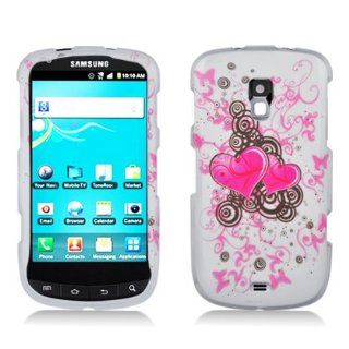 Aimo Wireless SAMR930PCLMT100 Durable Rubberized Image Case for Samsung Galaxy S Aviator R930   Retail Packaging   Hearts: Cell Phones & Accessories