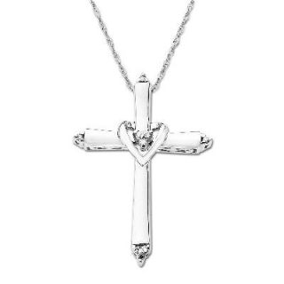 laced cross pendant in sterling silver orig $ 79 00 now $ 67 15 add