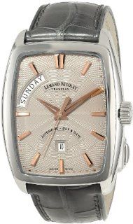Armand Nicolet Men's 9630A GS P968GR3 TM7 Classic Automatic Stainless Steel Watch at  Men's Watch store.
