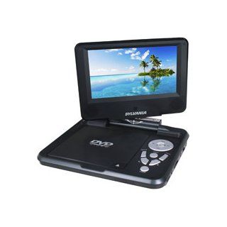 Sylvania SDVD7027 C, 7 Inch Portable DVD Player with Car Bag/Kit, Swivel Screen, USB/SD Card Reader (Black): Electronics