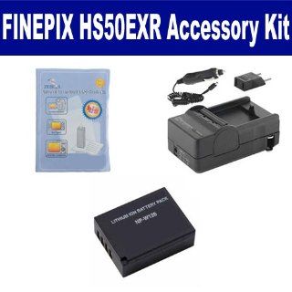 Fujifilm FinePix HS50EXR Digital Camera Accessory Kit includes: SDNPW126 Battery, SDM 1554 Charger, ZELCKSG Care & Cleaning : Camera & Photo