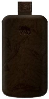 Katinkas USA 601058 Premium Leather Case for Sony Ericsson Xperia Neo V Washed   1 Pack   Case   Retail Packaging   Dark Brown: Cell Phones & Accessories