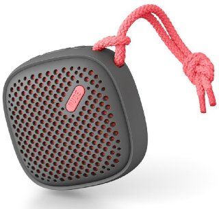 Nude Audio PS0002CLG Nude Move S Bluetooth Portable Speaker (Coral): Electronics