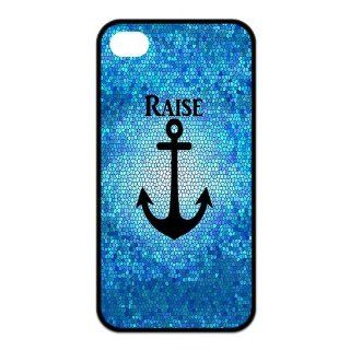 Anchor Design Durable TPU Case Protective Cover For Iphone 4 4s Ip4 AX73102: Cell Phones & Accessories