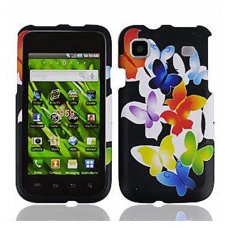 For T mobile Samsung Vibrant T959 (Galaxy S) Accessory   Colorful Butterfly Designer Hard Case Proctor Cover + Free Lf Stylus Pen: Cell Phones & Accessories