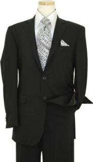 Tayion Collection Dark Gray with Light Blue Windowpanes Super 140's Wool Vested Wideleg Suit~MSRP 1, 995 (52L) at  Mens Clothing store: Business Suit Pants Sets