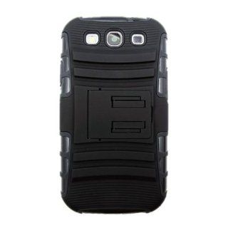 Cruzerlite Black/Pink Spi Force Dual Protection Case for Samsung Galaxy SIII (Sprint, AT&T, T Mobile, US Cellular, Verizon) [Retail Packaging]: Cell Phones & Accessories