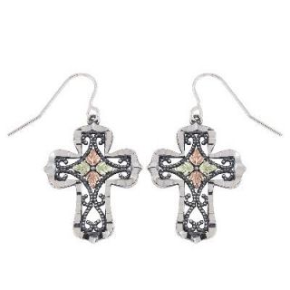 cross drop earrings in sterling silver orig $ 109 00 now $ 92 65 add