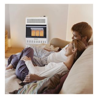 ProCom Vent-Free Dual Fuel Infrared Radiant Wall Heater — 3-Plaque, 18,000 BTU, Model# MD3TPA  Dual Fuel: Gas   Propane Heaters