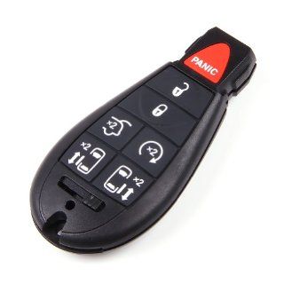 7 BUTTONS Repair smart Remote Key Fob Shell Case For DODGE CHRYSLER&insert blade: Automotive