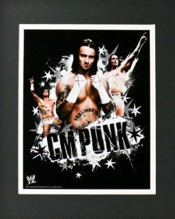 WWE CM Punk Matted Photo: Toys & Games