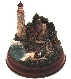 Shop c2000 Hawthorne Village Thomas Kinkade's Guiding Lights Lighthouse sculpture The Light of Peace CP1669 at the  Home Dcor Store. Find the latest styles with the lowest prices from Thomas Kinkade