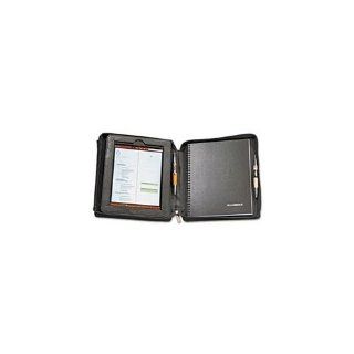 Mead Cambridge Deluxe iPad Case, Simulated Leather, 9 3/4 x 4 3/10 x 11 1/8, Black: Computers & Accessories