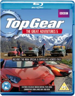 Top Gear: Great Adventures 5      Blu ray