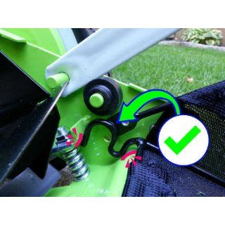 GreenWorks 25052 16 Inch 5 Blade Push Reel Lawn Mower With Grass Catcher : Walk Behind Lawn Mowers : Patio, Lawn & Garden