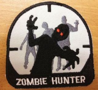 Zombie Hunter SWAT Iron on Patch 3": Clothing