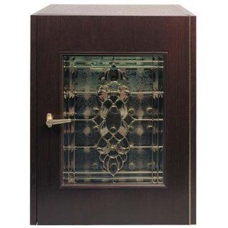 Vinotemp 100WCB 100 Single Beveled Glass Door Wine Cooler Cabinet: Appliances