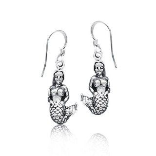 Sterling Silver Mermaid Earrings: Jewelry Products: Jewelry